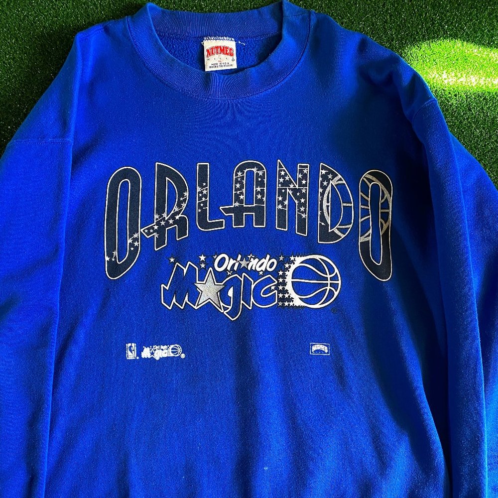 Vintage Orlando Magic Nutmeg Crewneck Size XL